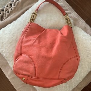 J. Crew Peach coloured leather purse